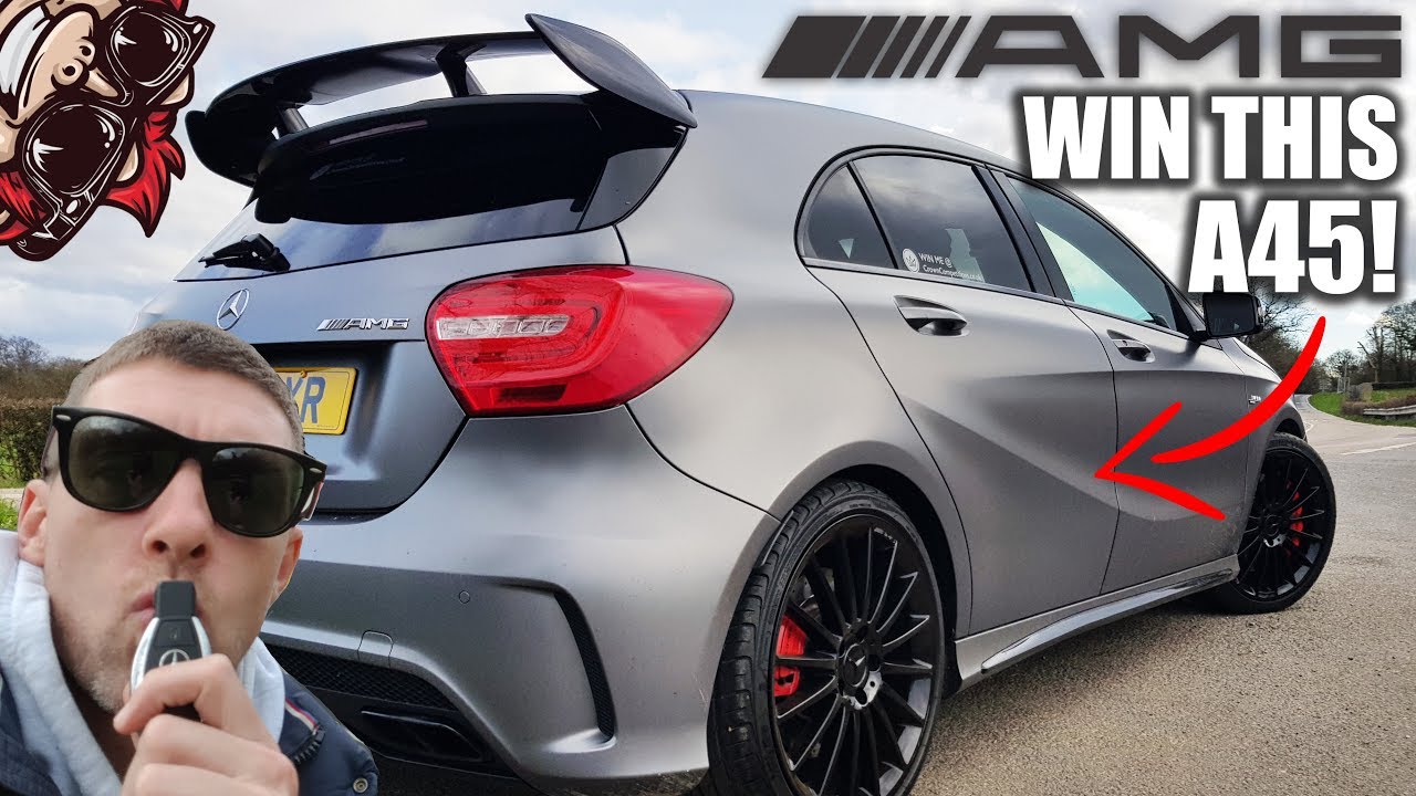 Mercedes A 45 AMG 2014 - acceleration 0-260 km/h, top speed test and more
